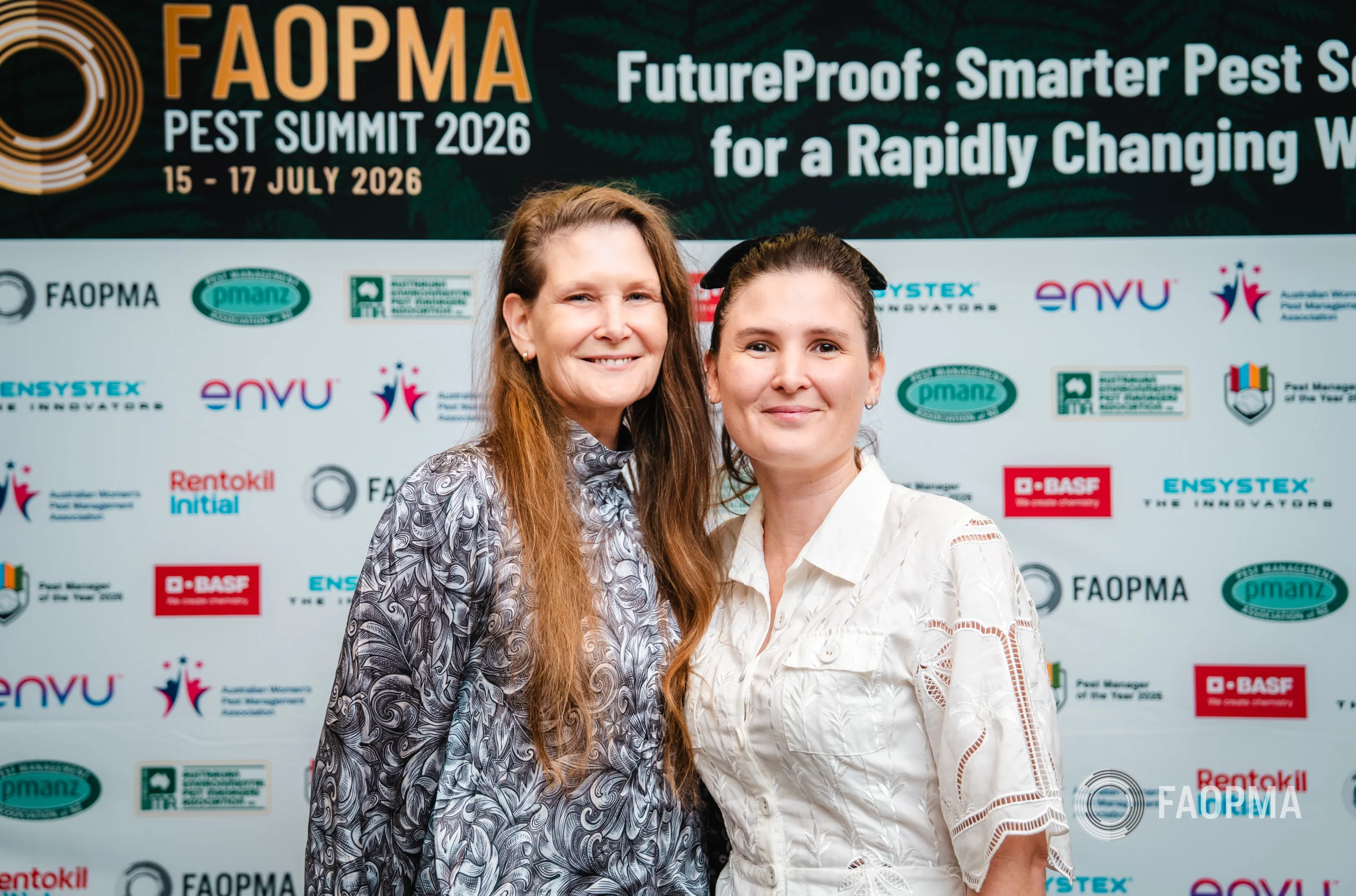 Staff at the FAOPMA Pest Summit 2026 in Auckland, New Zealand