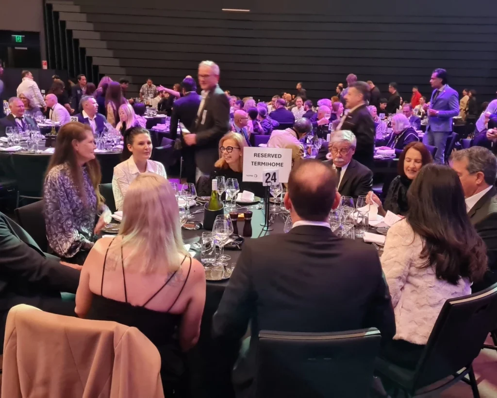 Termi Home & Commercial staff attending the FAOPMA Gala Dinner