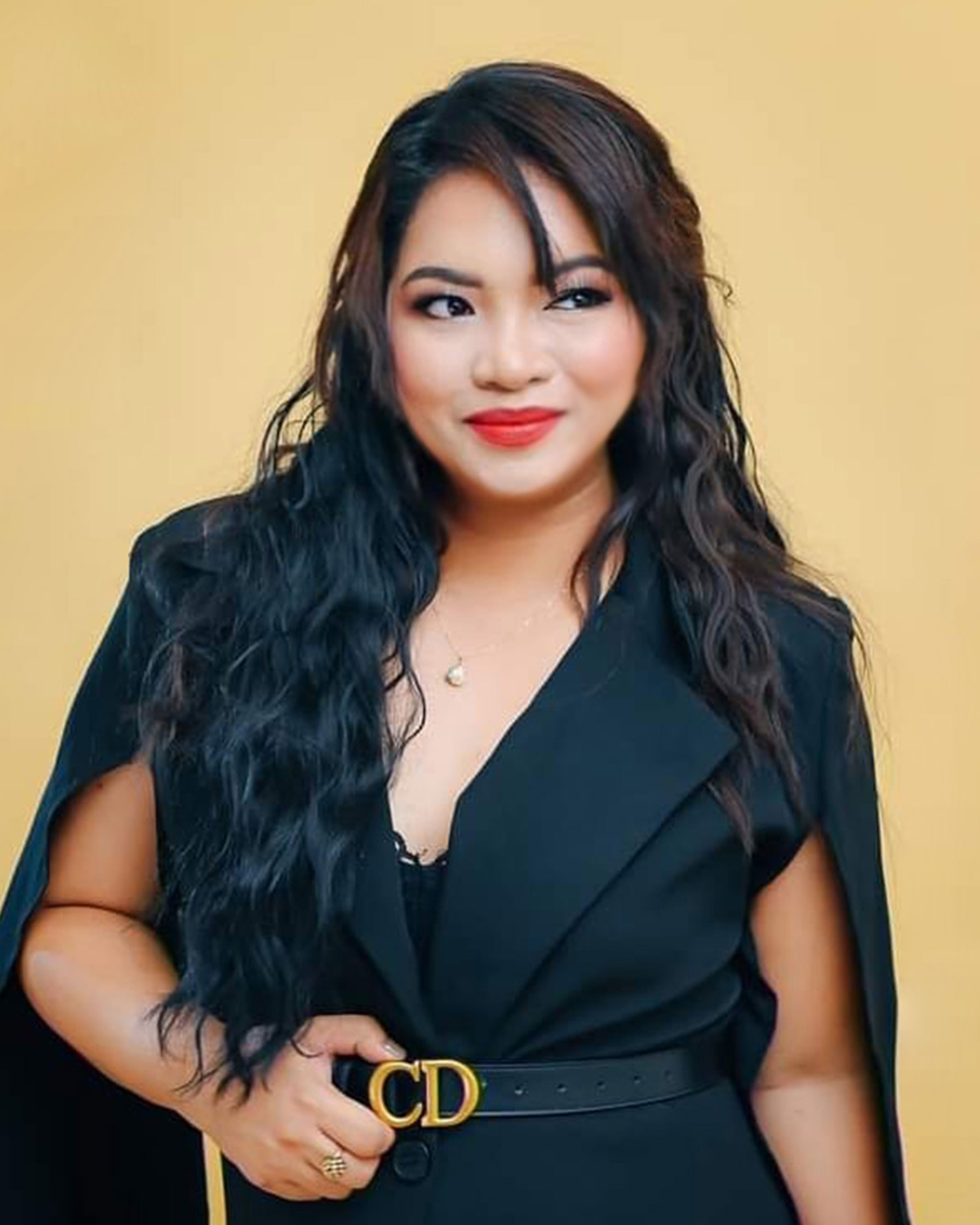 Mary Rose Cadiente, founder of Coefficients, in business attire