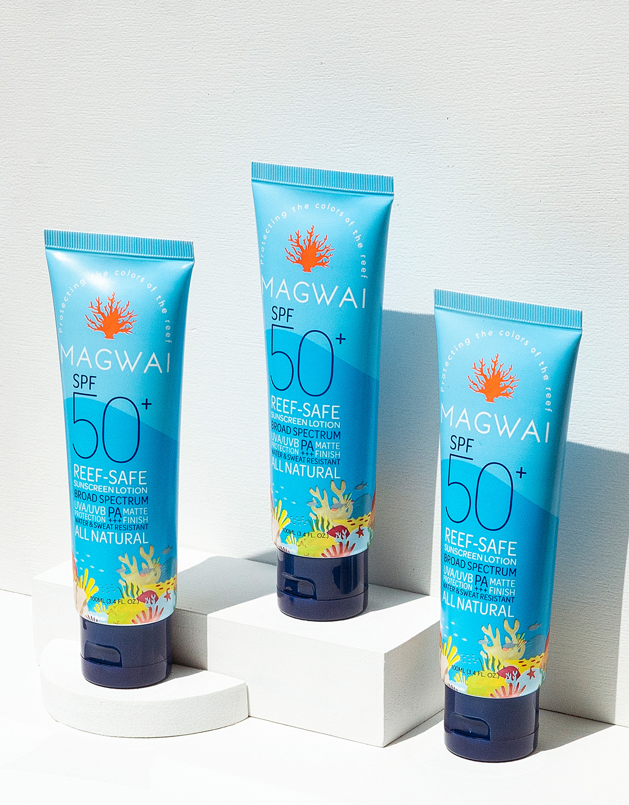 Czar saw the opportunity to produce her own line of reef-safe sunscreen—given the prevalent concern of chemicals harming the ocean. That, and the lack of environmentally friendly alternatives. “I was about to go on a beach trip, so I tried looking for reef-safe sunscreen in the Philippines but couldn't find any," she laments.