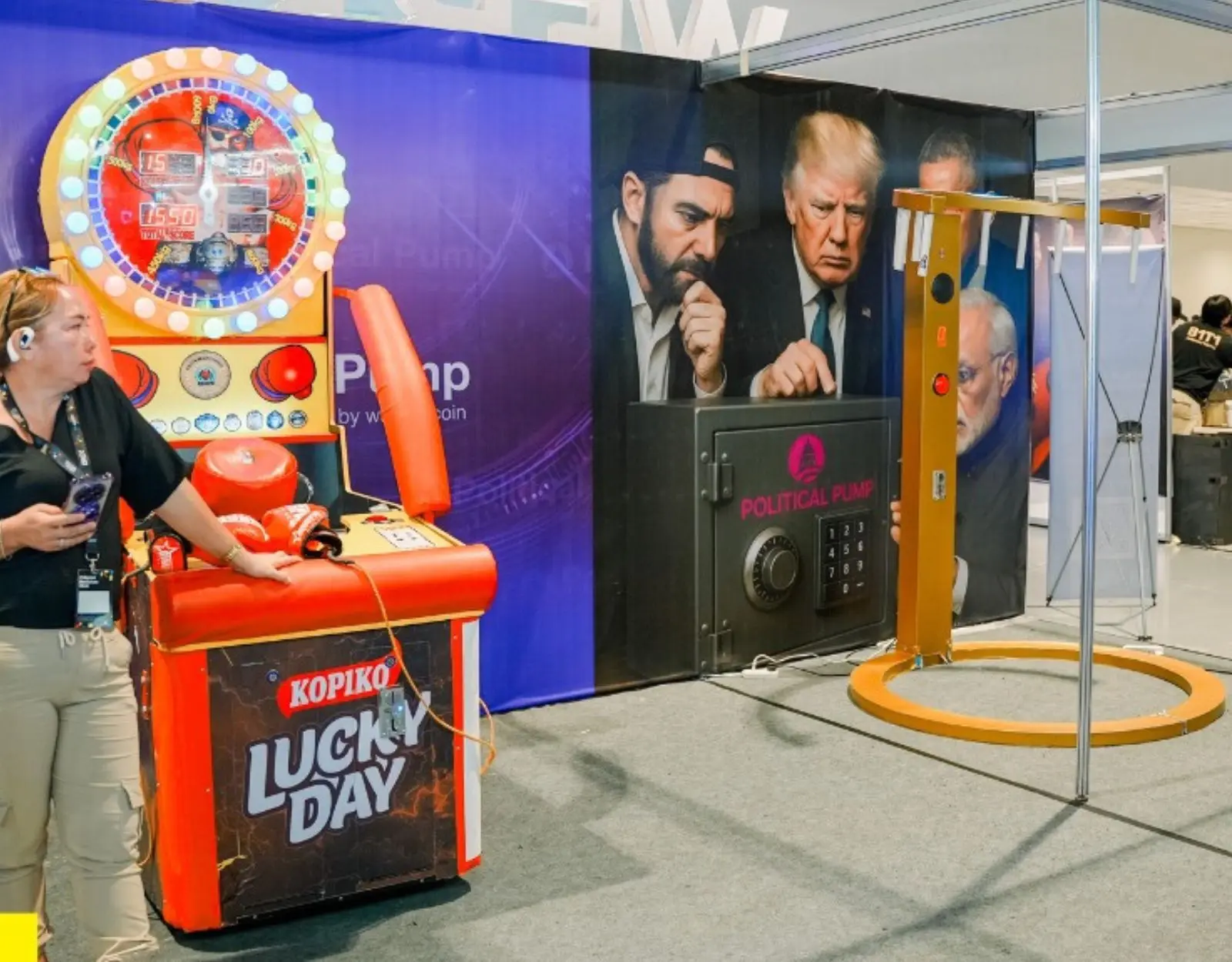 Political Pump Booth