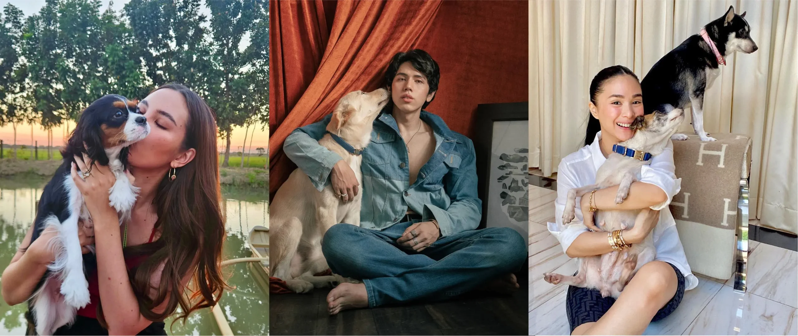 baarc's famous clients: beauty queen Catriona Gray, photographer BJ Pascual, and actress-turned-fashion-influencer Heart Evangelista