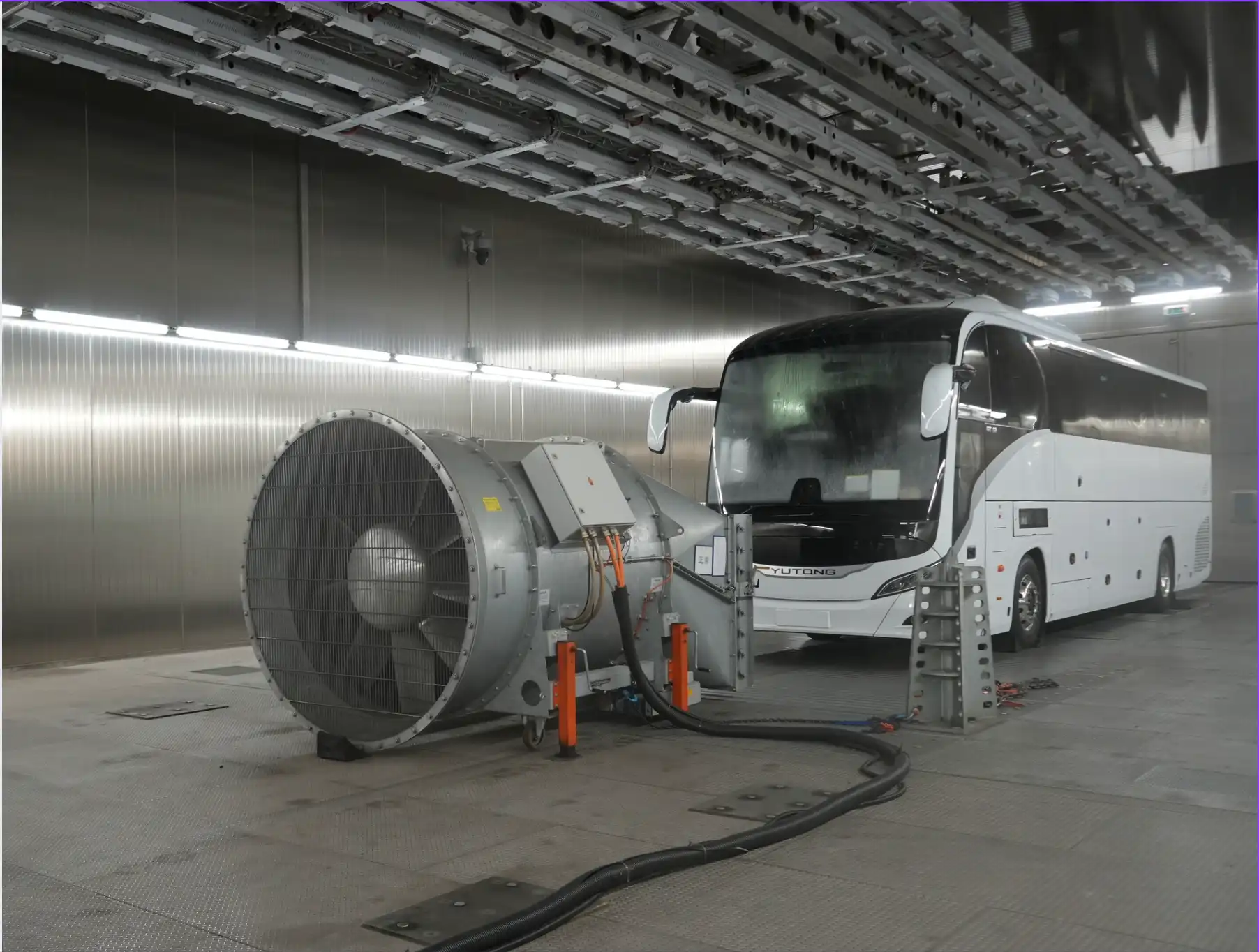 Yutong extreme temperature test