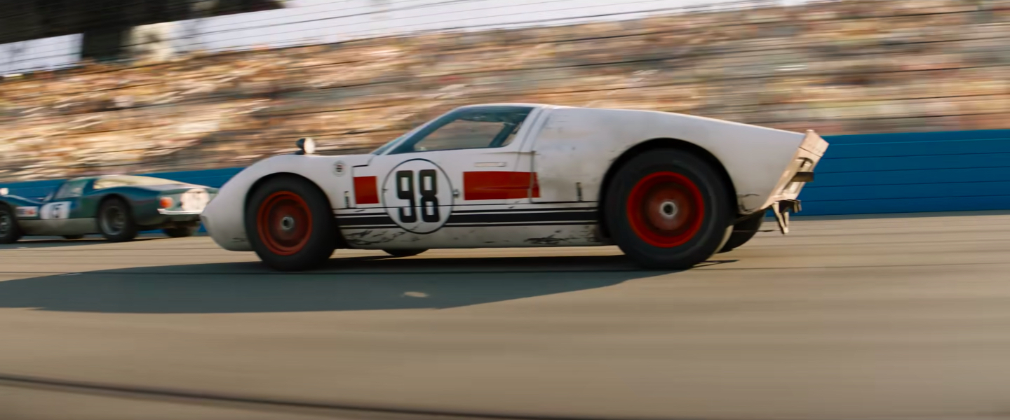 Scene from Ford v Ferrari