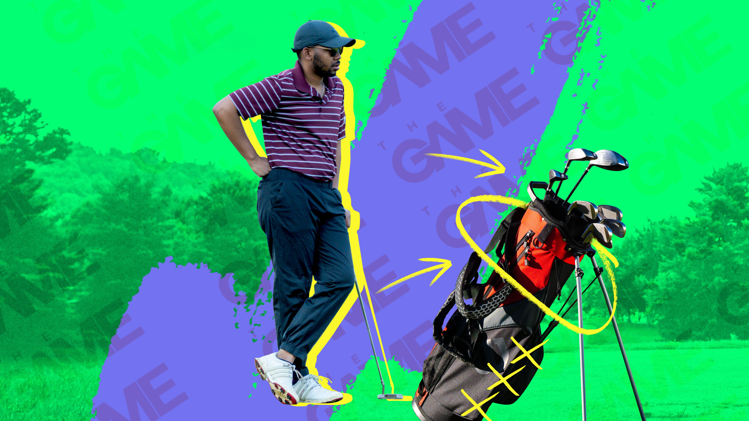 THE GAME 2022 AUG TRAINING ROOM GOLF EQUIPMENT YOU NEED TITLE S