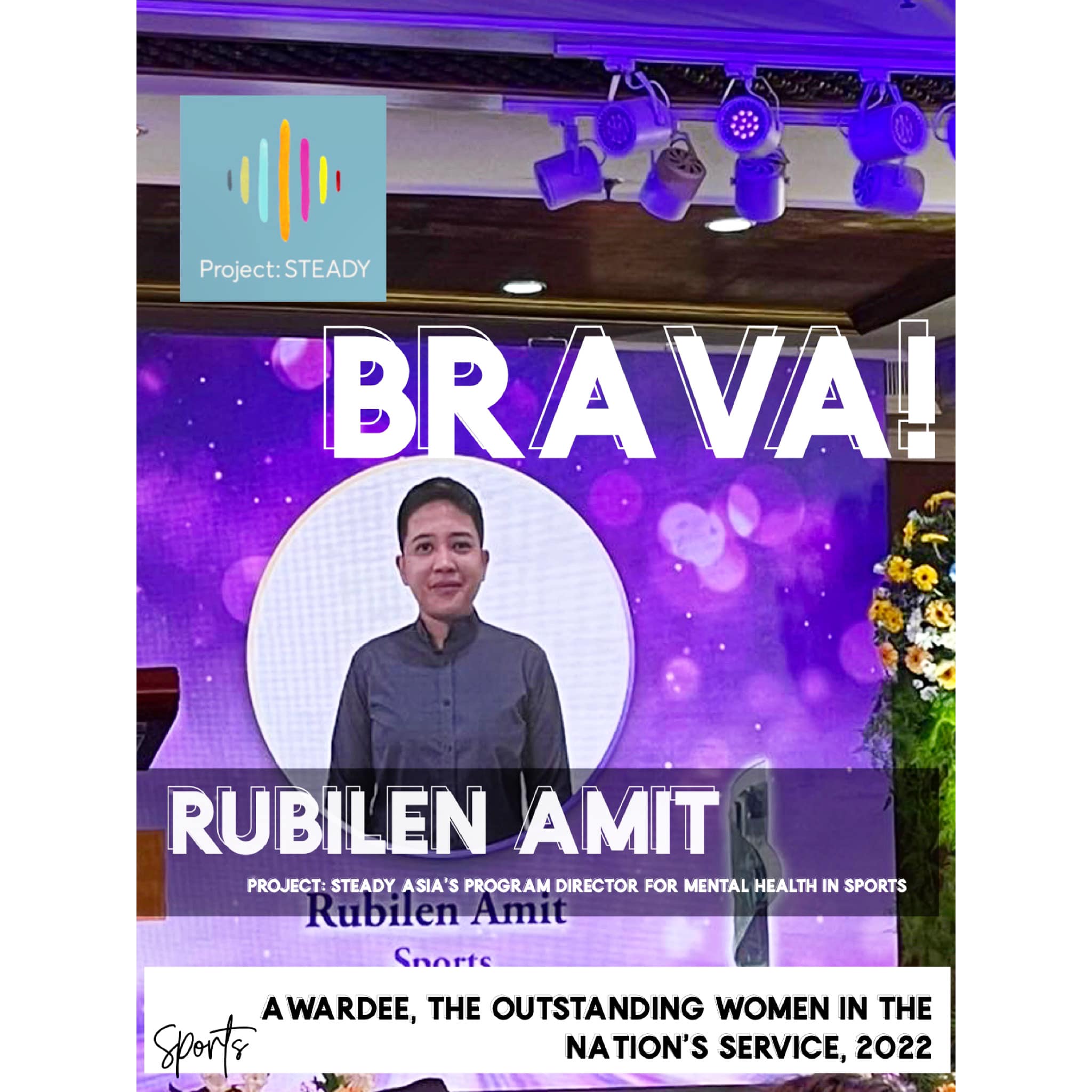 Rubilen Amit is awarded TOWNS Award