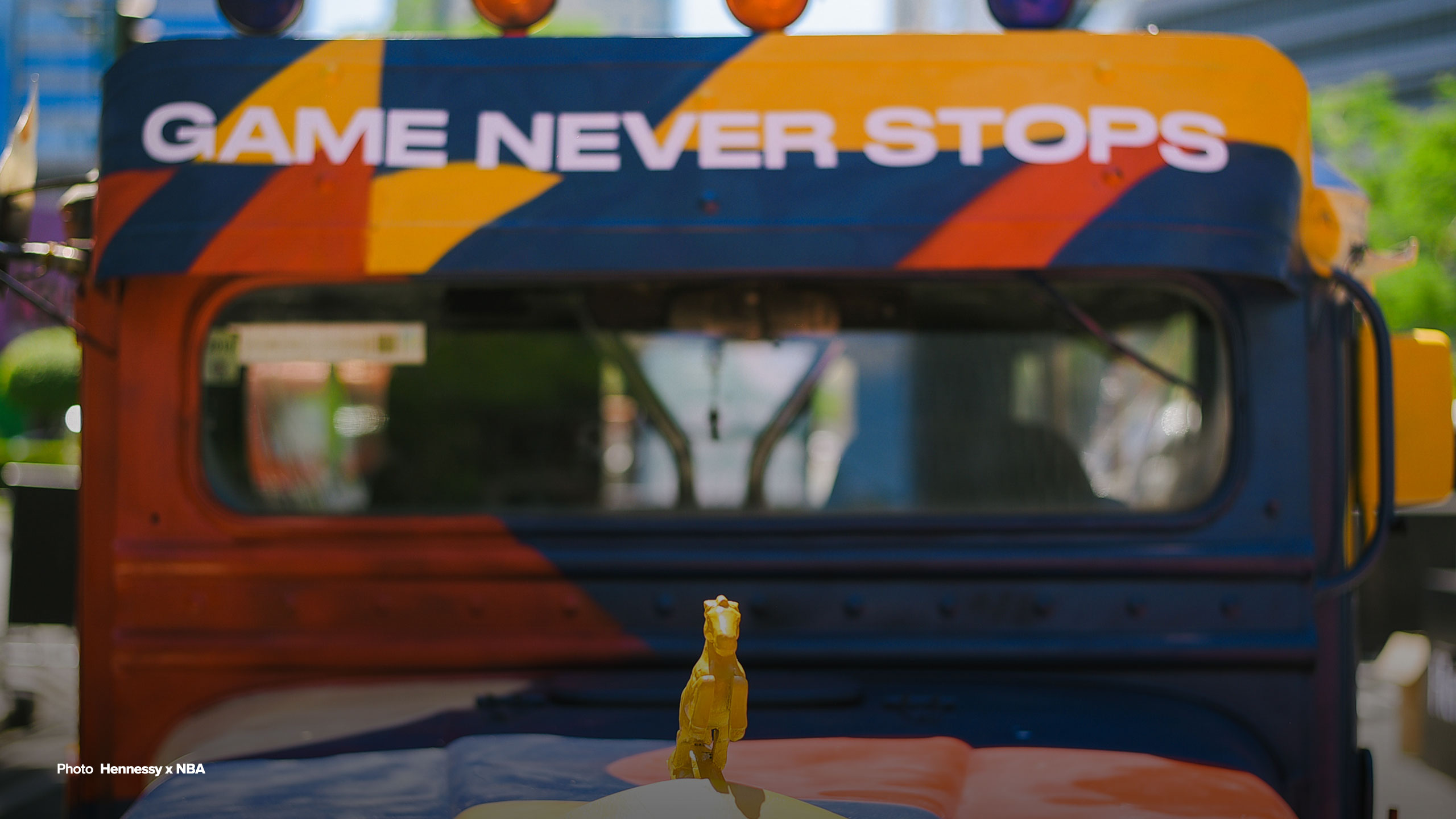 THE GAME Hennessy x NBA LANDSCAPE Recovered