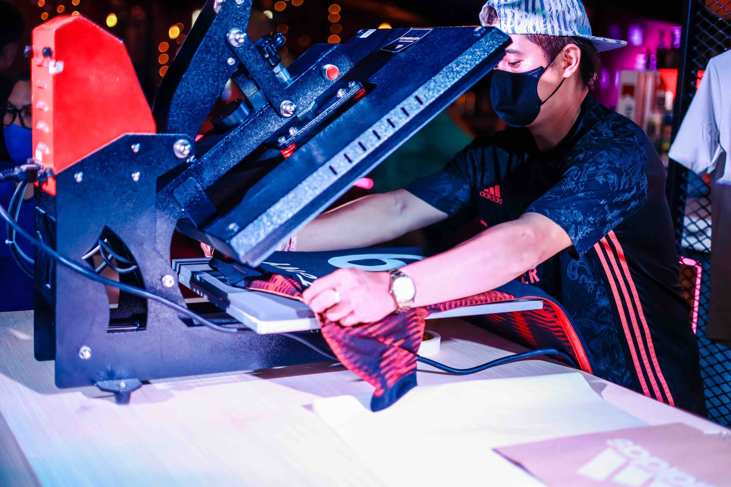 Guests of the watch party also got access to the Maker Lab where they got to customize their World Cup 2022 kits for free 1 scaled