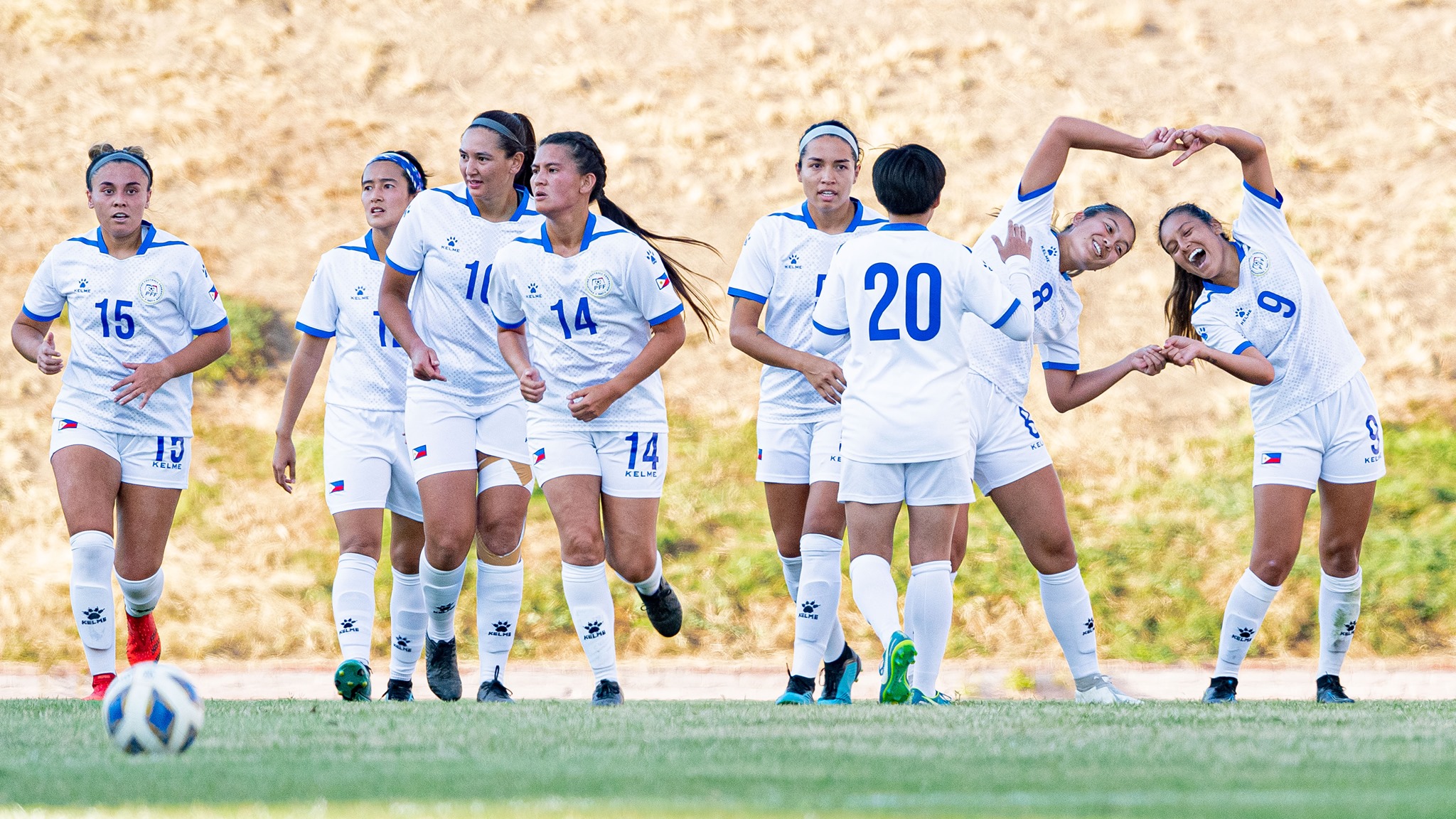 The Filipinas - Philippine Women's National Football Team in training