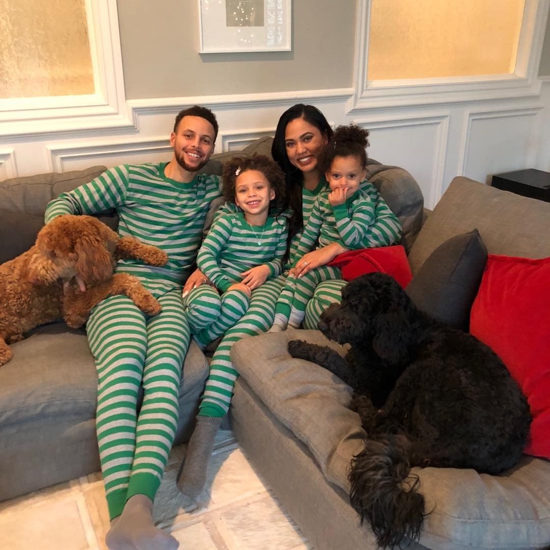 Stephen Curry's dogs in the NBA