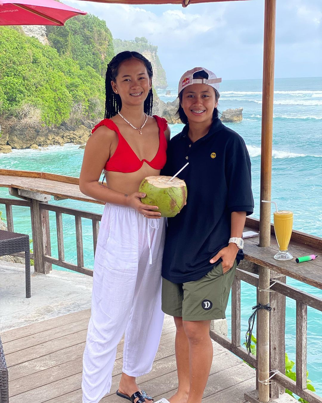 Margielyn Didal and Jozel Manzanares in Bali