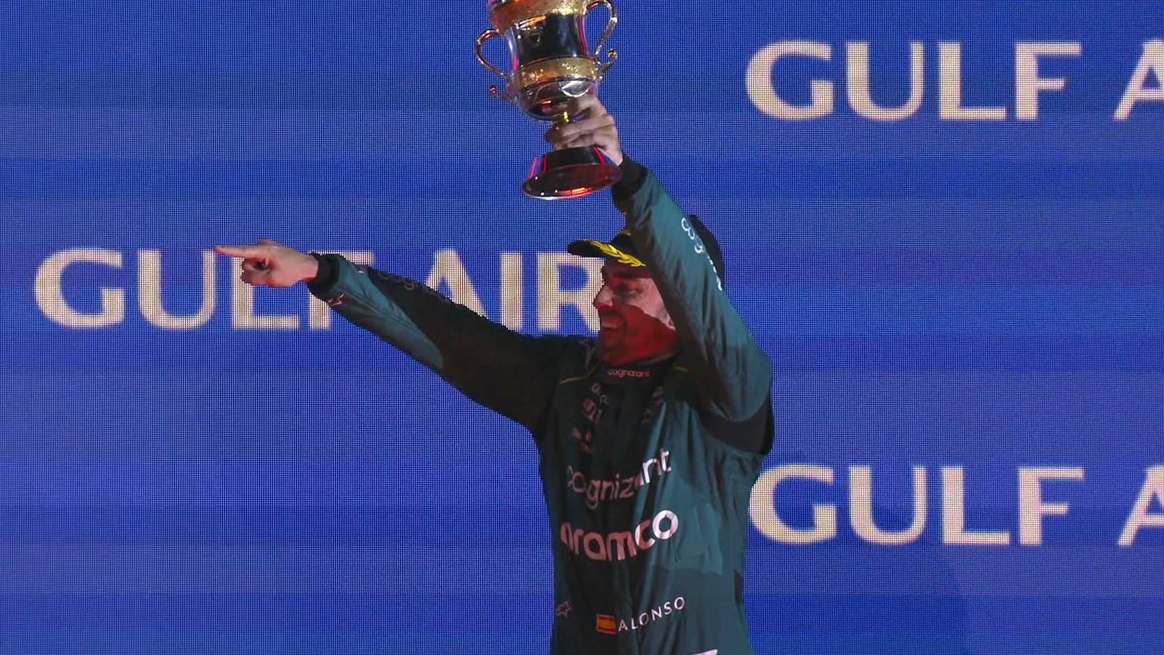 Aston Martin’s Fernando Alonso Steals The Show From Red Bull’s Win in Bahrain