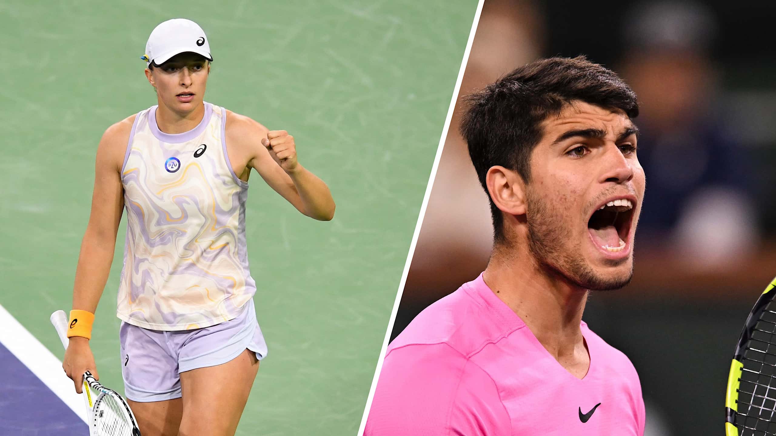 Iga Swiatek and Carlos Alcaraz eased into the Indian Wells quarterfinals