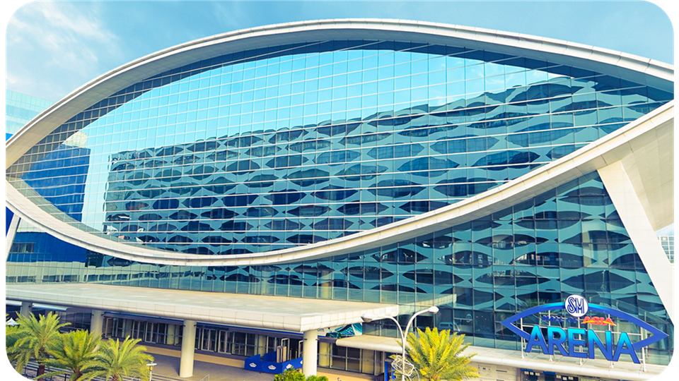 The Mall of Asia Arena is one of the five arenas hosting the 2023 FIBA World Cup