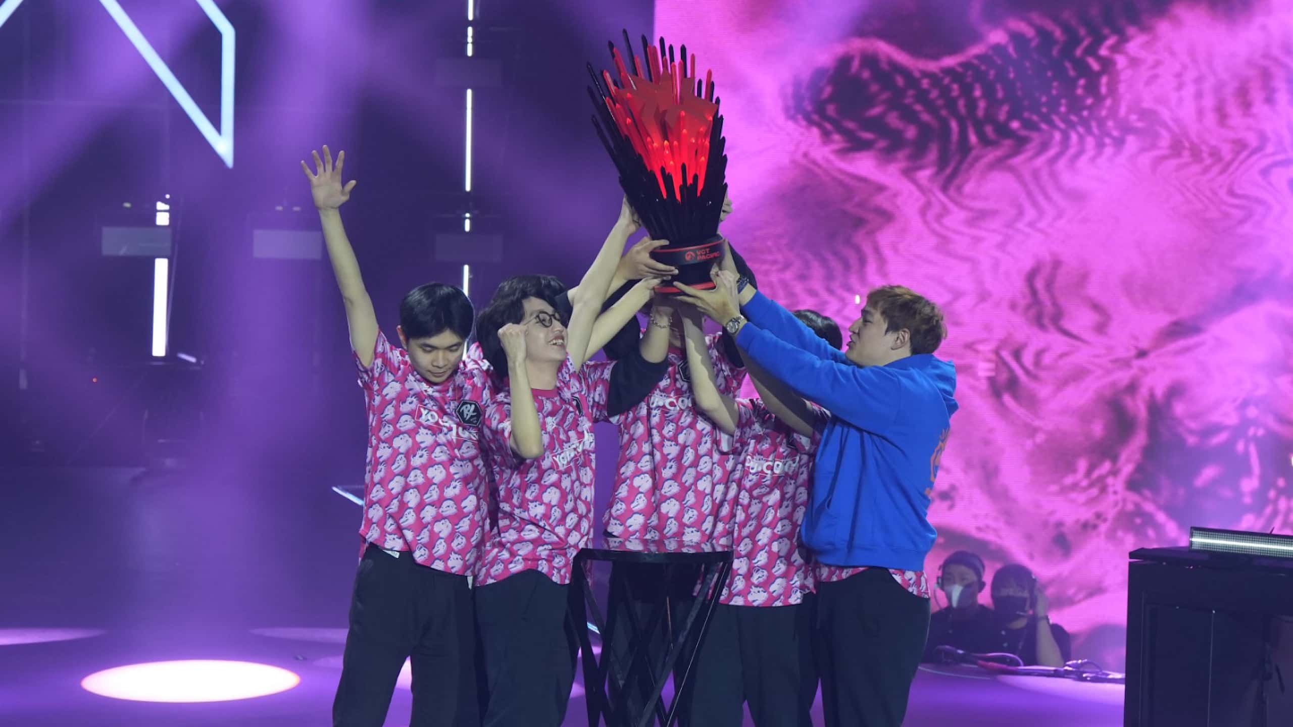 Paper Rex are crowned as the first ever VCT Pacific Champions