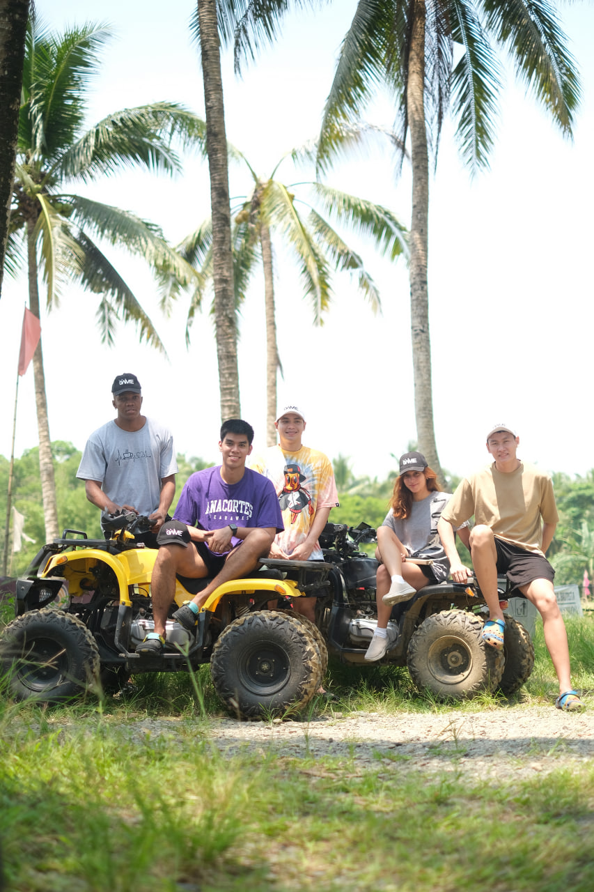 The NU Bulldogs and Christiana Dimaunahan at Baler's Moto Park 