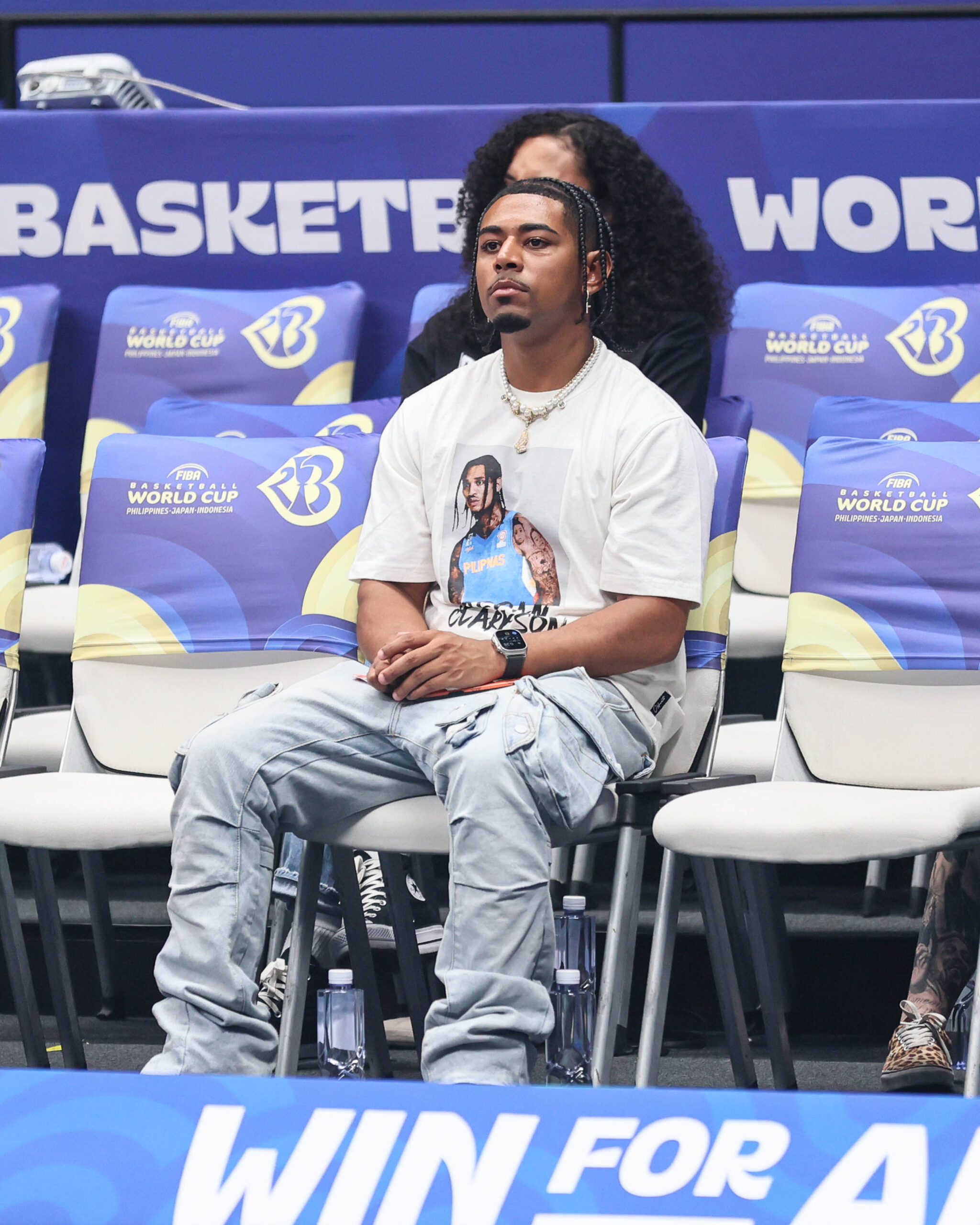 Bear Clarkson at the 2023 FIBA World Cup 