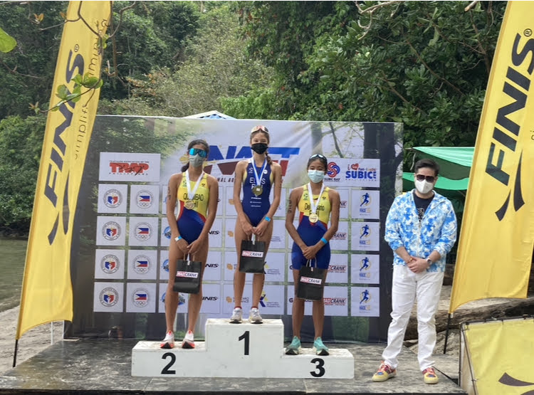 Kira Ellis wins first place in the National Age Group Triathlon (NAGT) Series in 2022. 