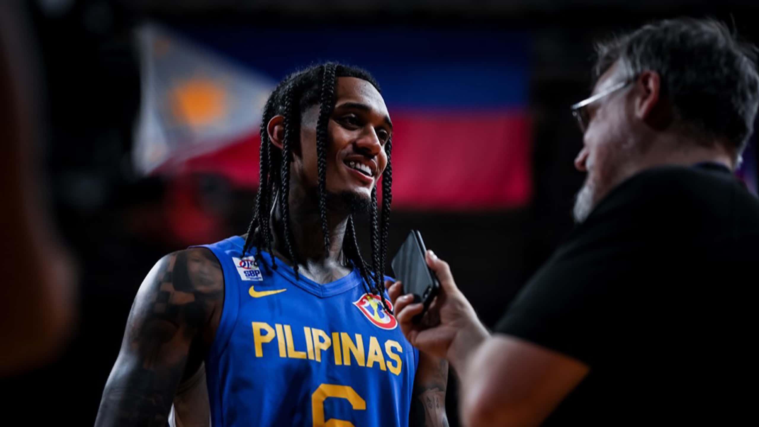 Jordan Clarkson in Manila for the 2023 FIBA World Cup