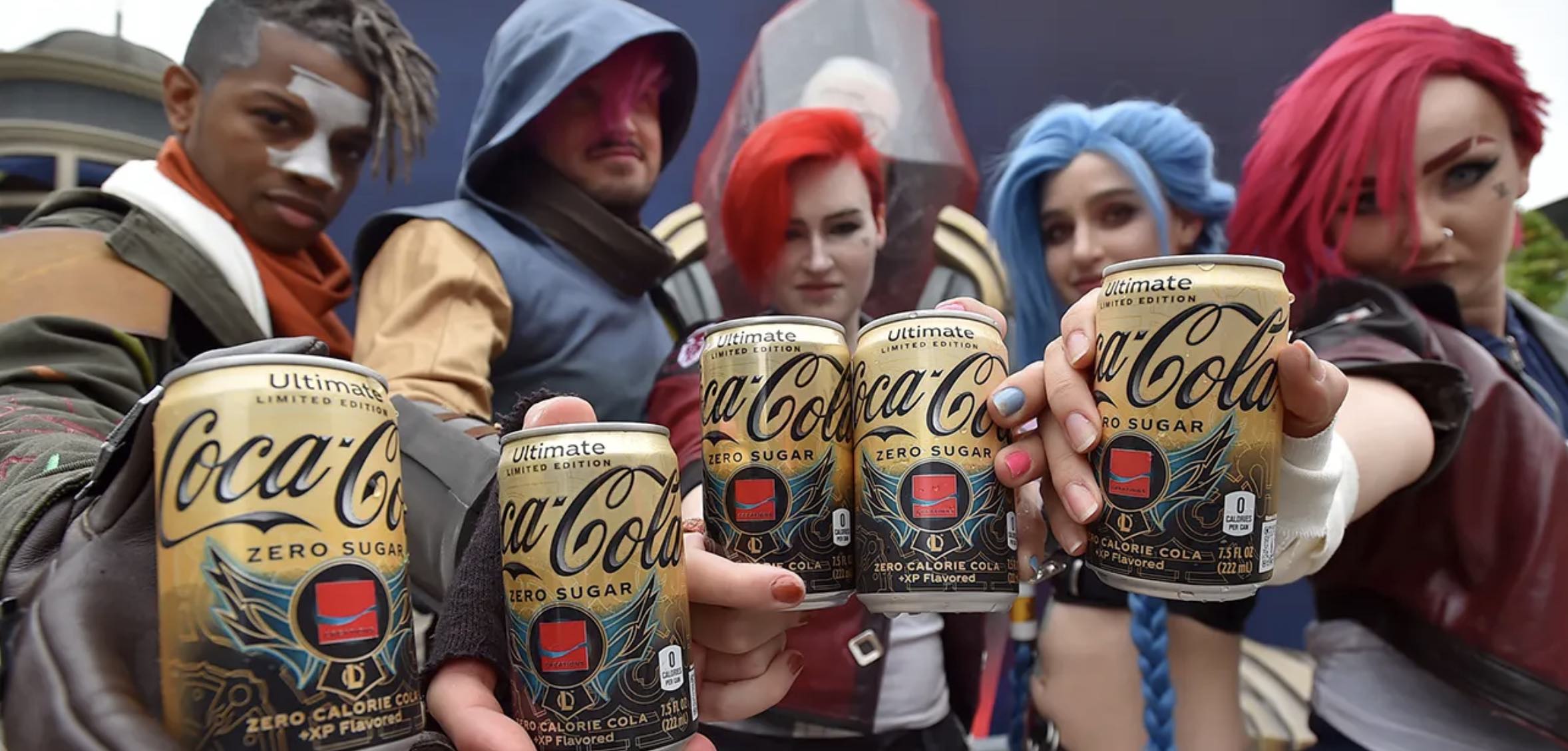 League of Legends Coca-Cola soda flavor 