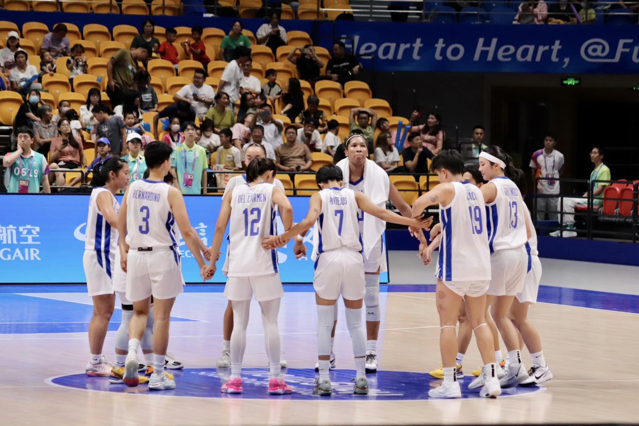 The Gilas Women reach the quarterfinals of the women's basketball tournament in the 19th Asian Games
