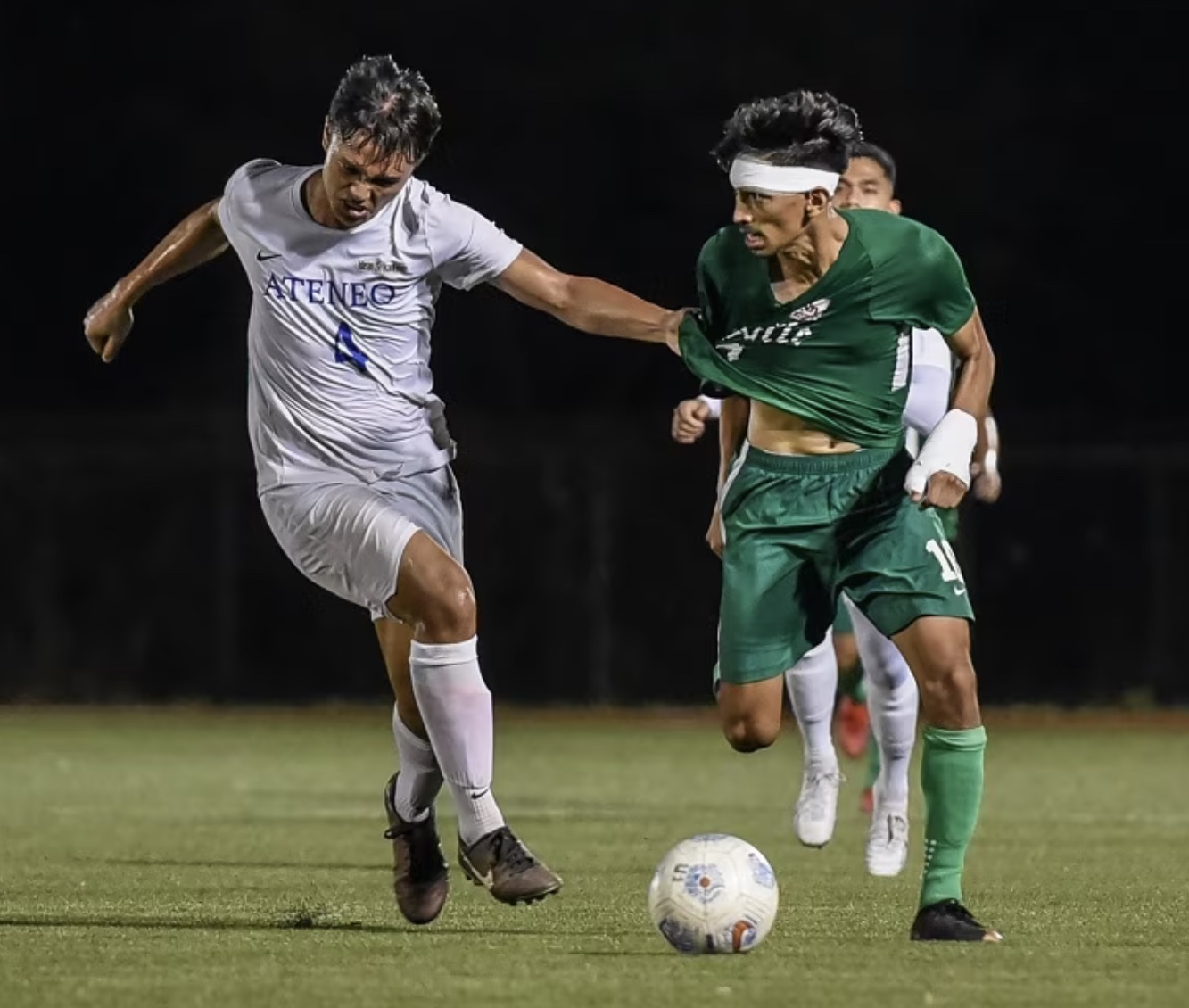 The Ateneo-La Salle rivalry game in the men's football tournament in UAAP Season 85 