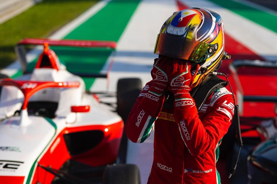 Bianca Bustamante representing PREMA Racing in F1 Academy
