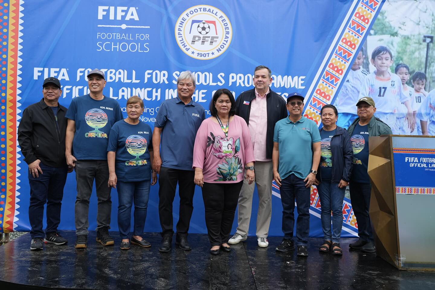 PFF launches FIFA Football For Schools Program in the Philippines