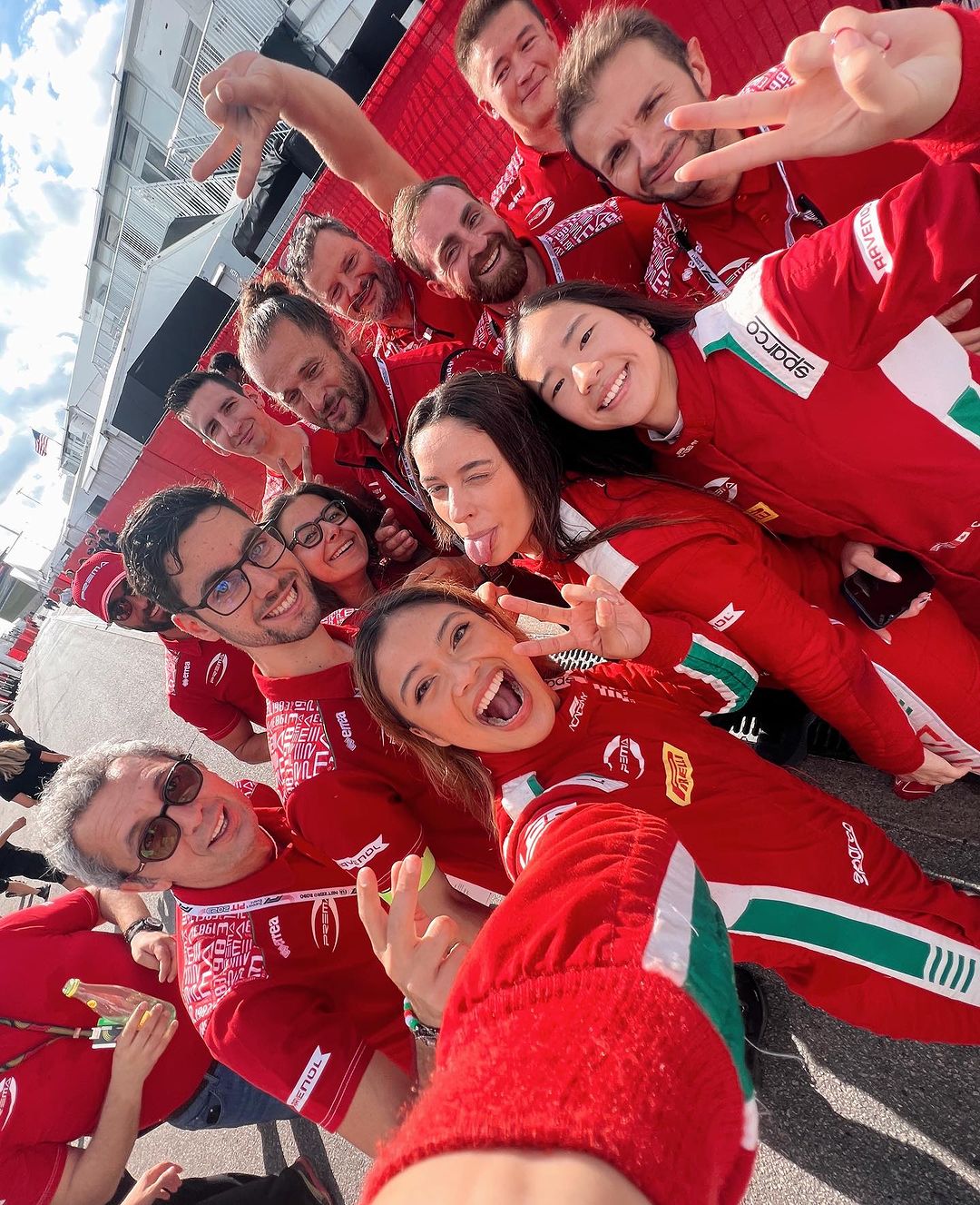 Bianca Bustamante for PREMA Racing in F1 Academy