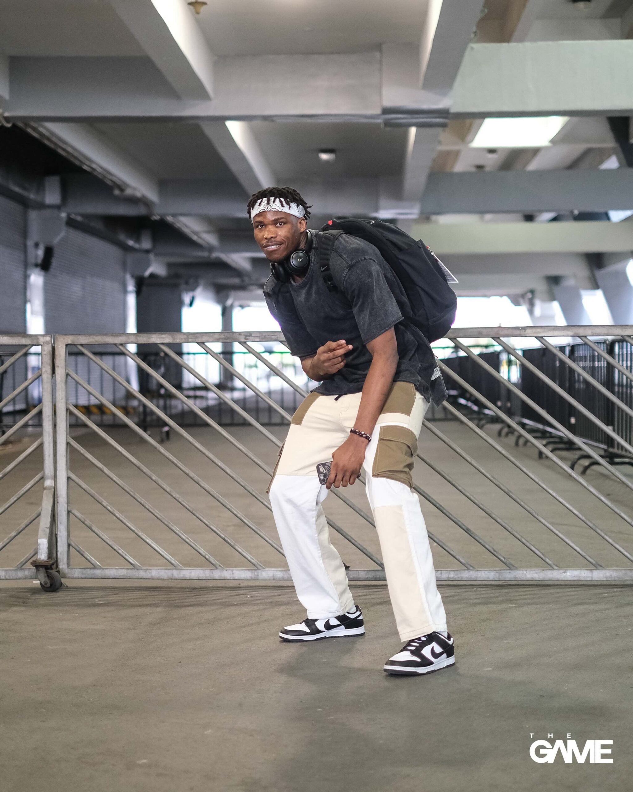 UAAP Season 86 Men's Basketball Finals Outfits - DLSU vs UP (Bright Nwankwo)