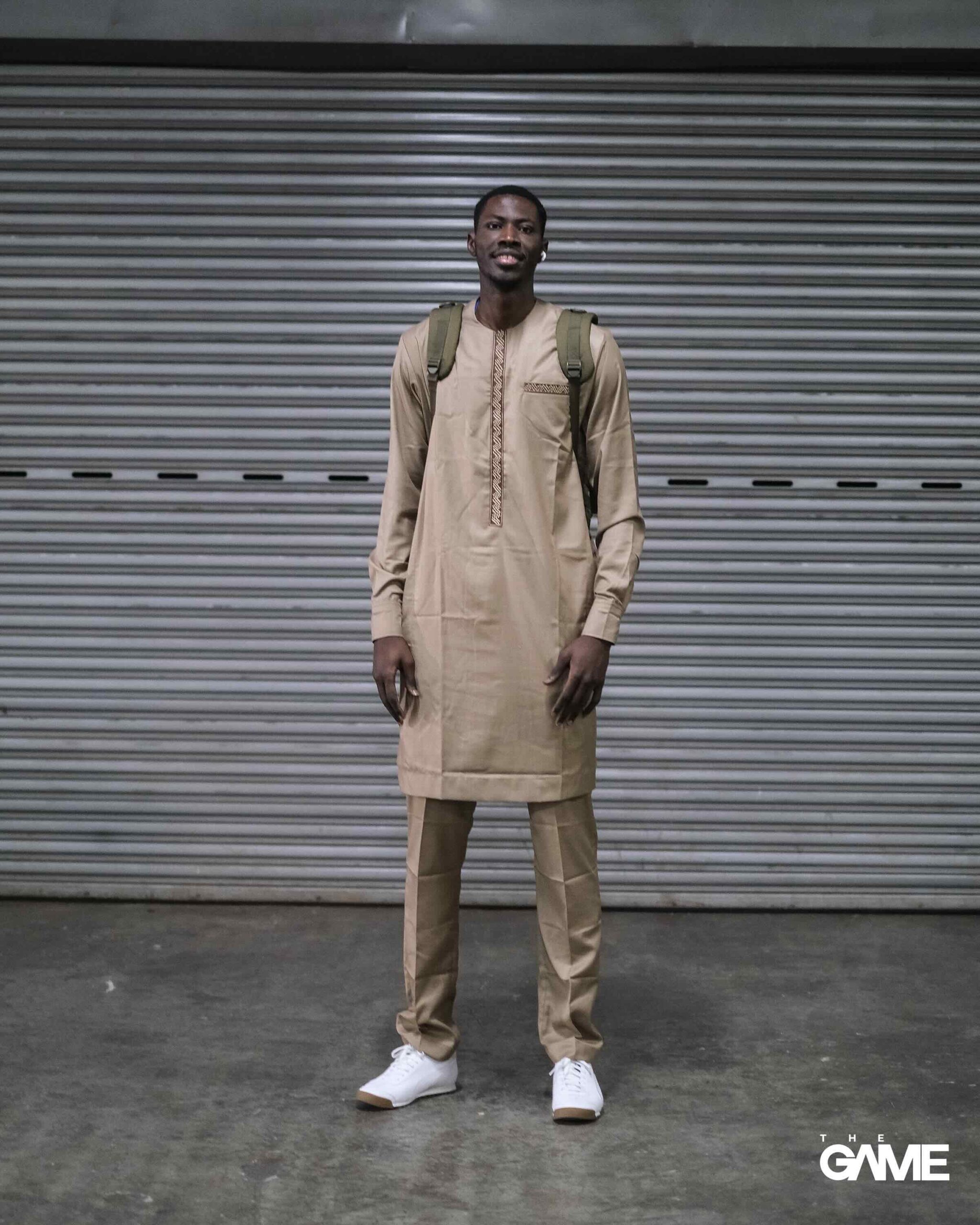 Malick Diouf in the UAAP Season 86 Men's Basketball Finals