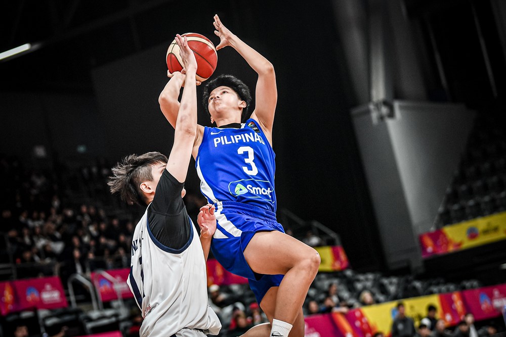 Afril Bernardino for Gilas Pilipinas Women in the FIBA Women's Asia Cup