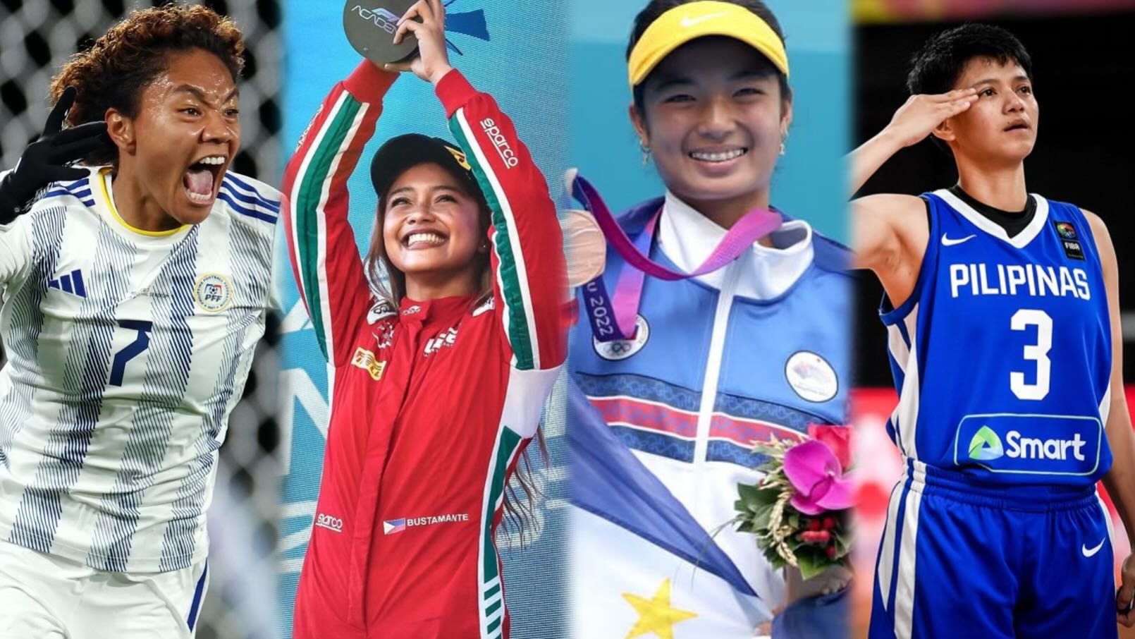 The Philippines' top female athletes of 2023