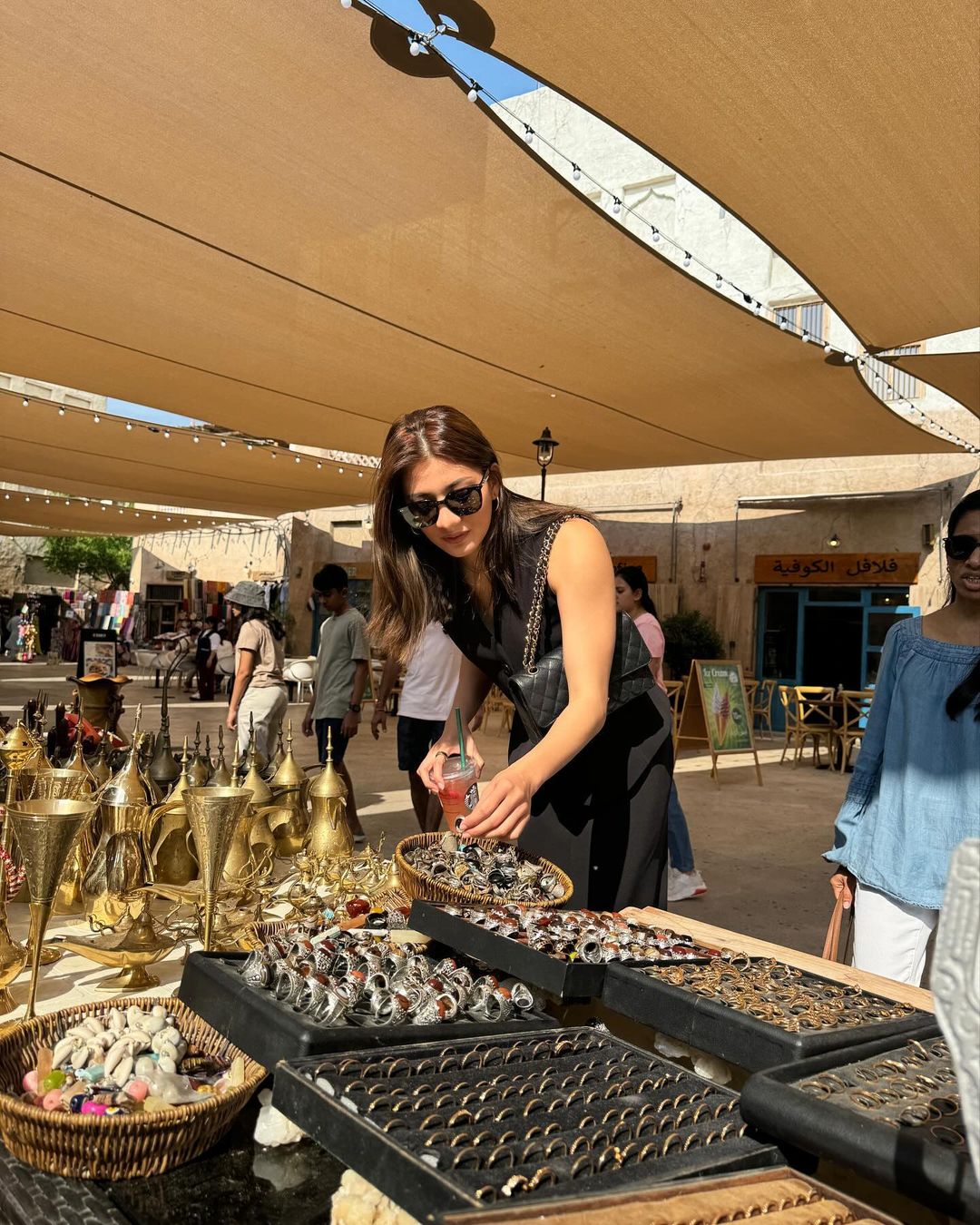 Filipino athlete Kim Kianna Dy in Dubai for 2023 holidays