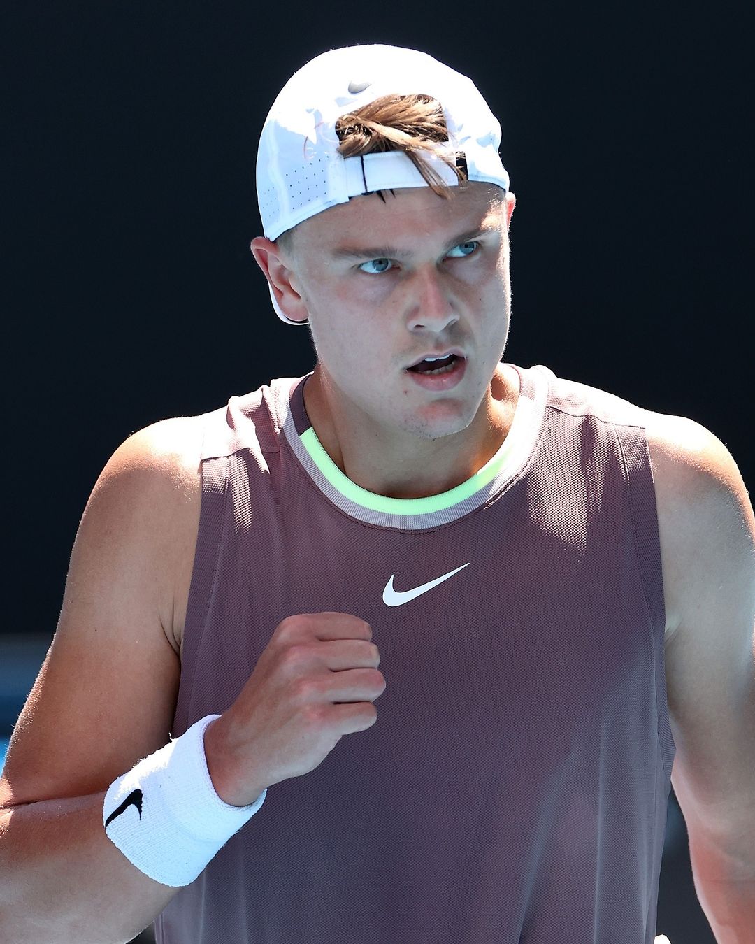 Holger Rune at the Australian Open