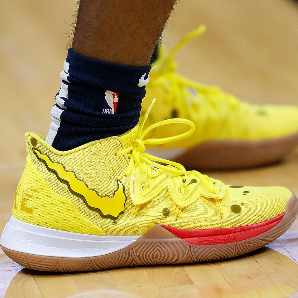 Kyrie 5 Spongebob Shoes