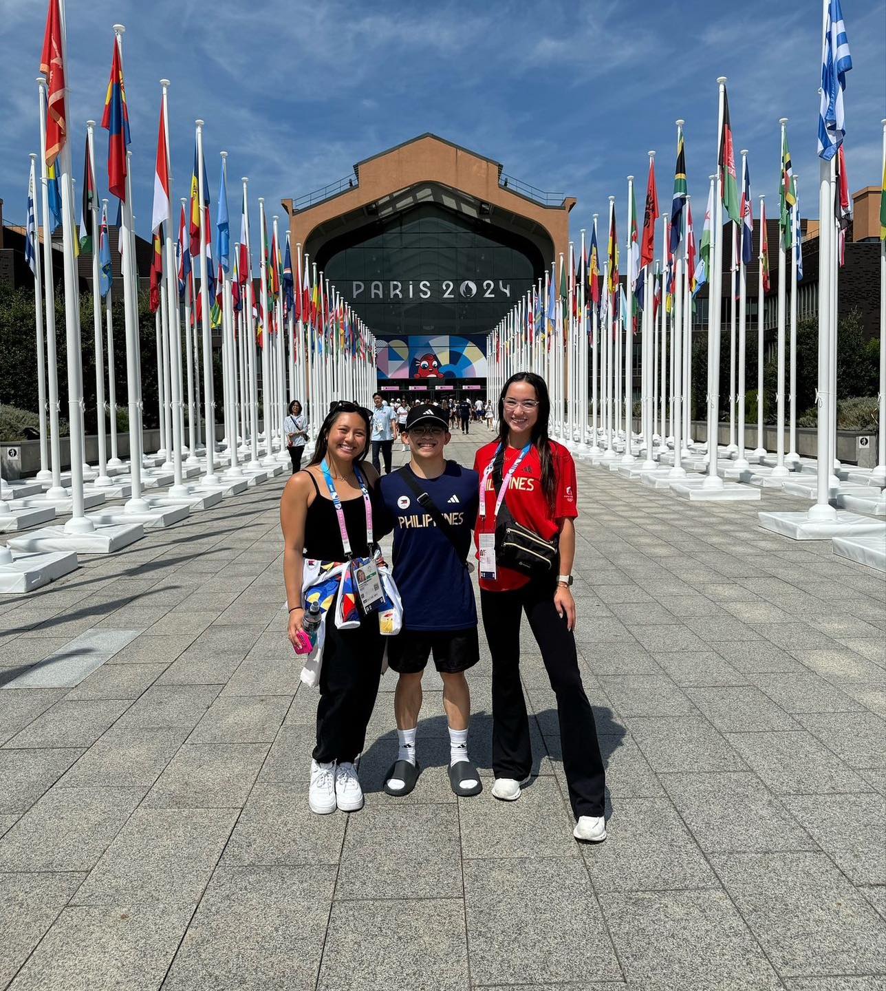 Filipino gymnasts (Team Philippines) at the Paris Olympics