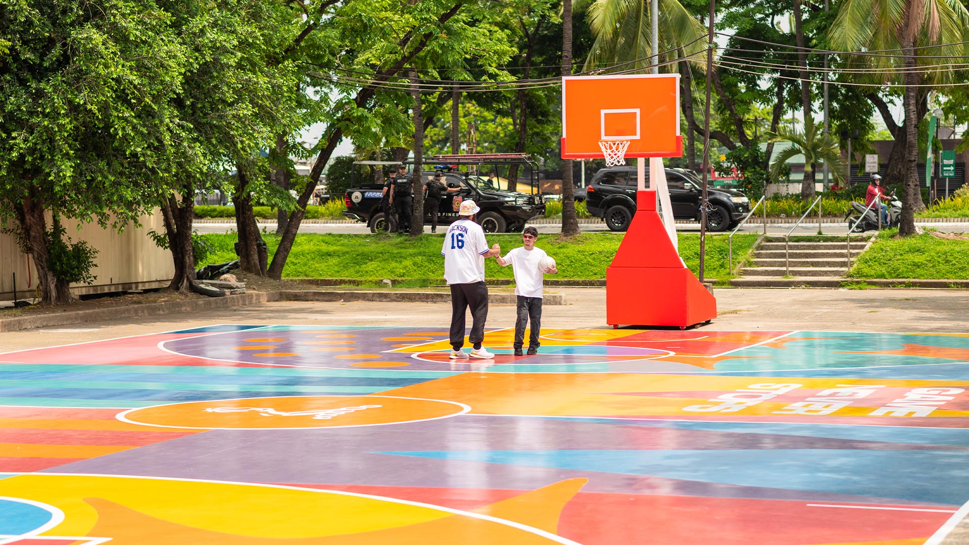 In the Paint: Joakim Noah and Kiefsix Unveil Transformed Basketball Court
