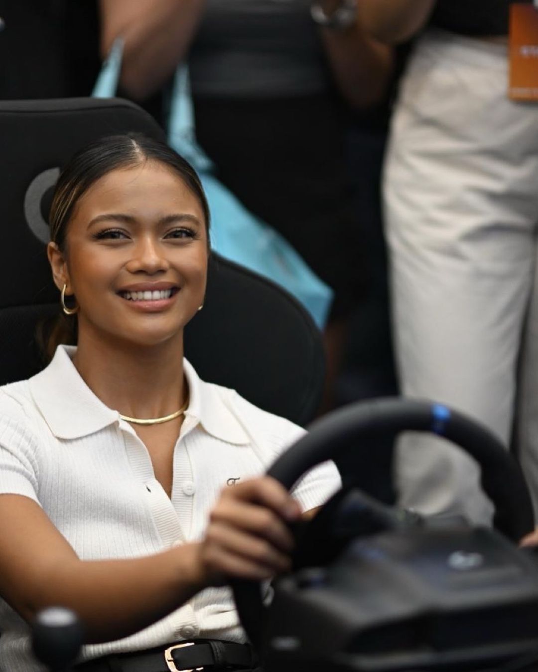 Bianca Bustamante in "Race to Inspire" event in Mall of Asia 