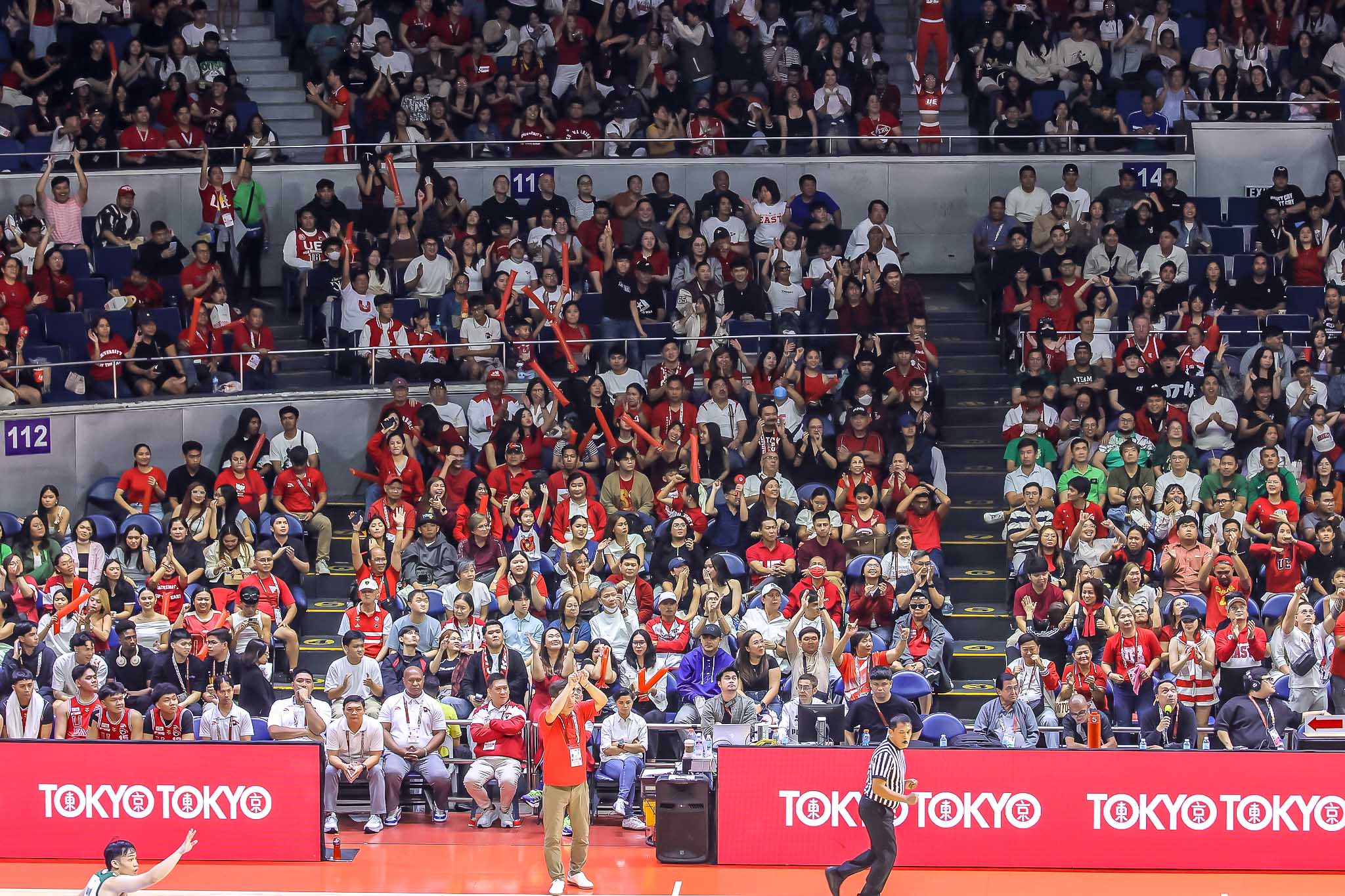 Crowd Shot of the UE Red Warriors