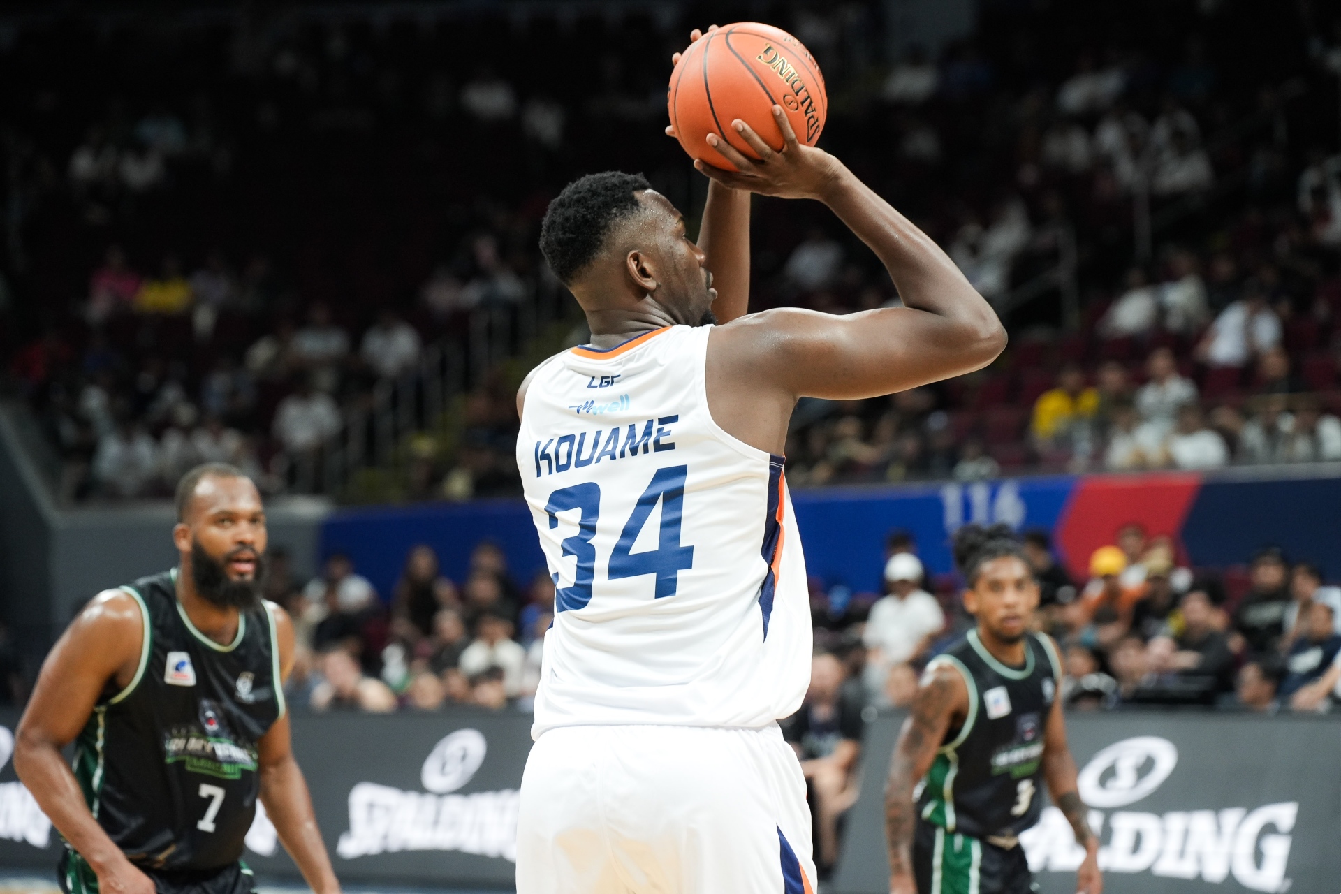 Ange Kouame rocking his new threads