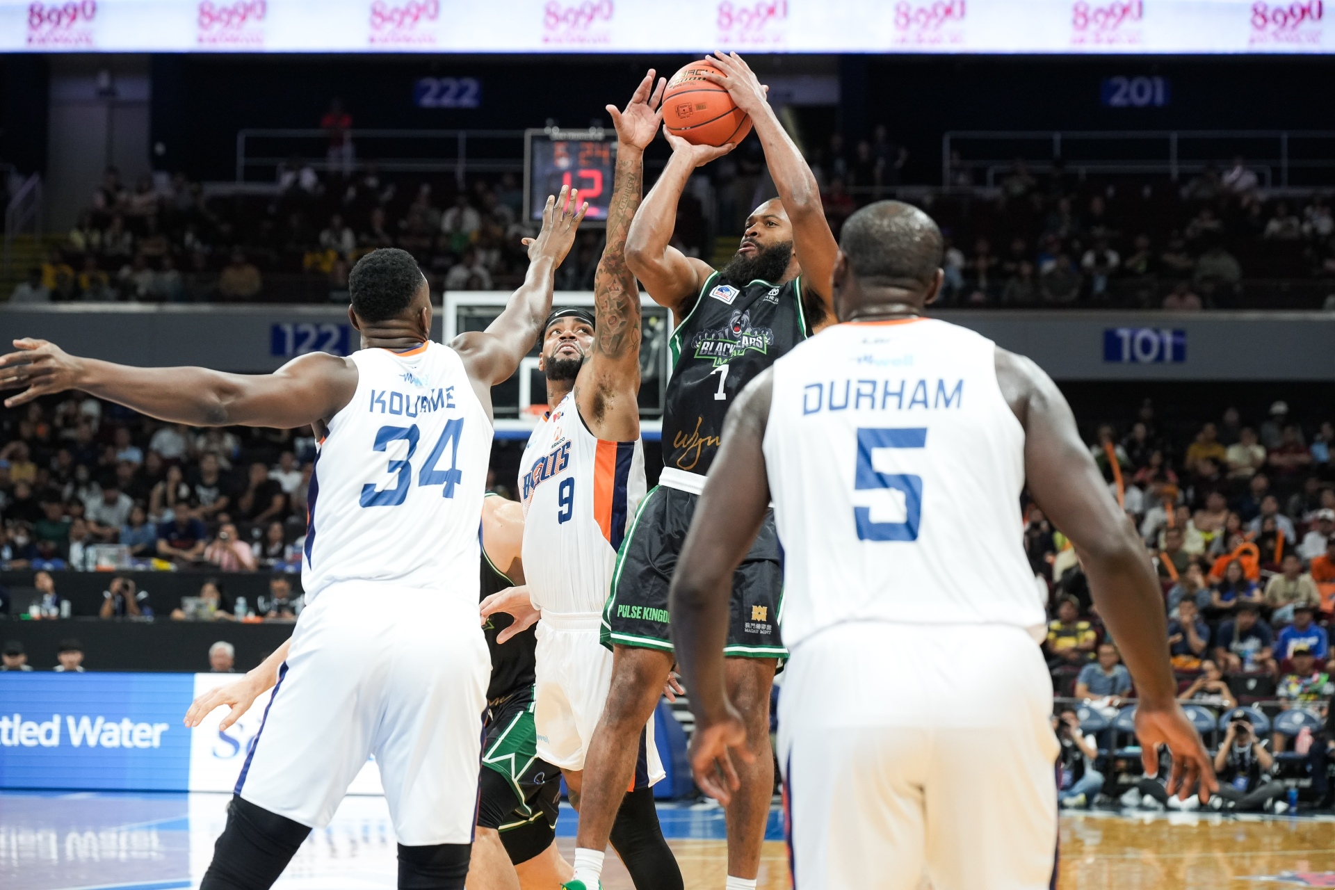 Ange Kouame, DJ Kennedy, Allen Durham