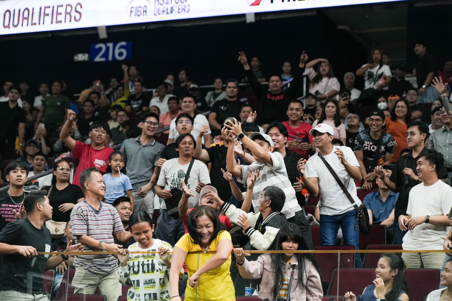 The Crowd at the MOA arena