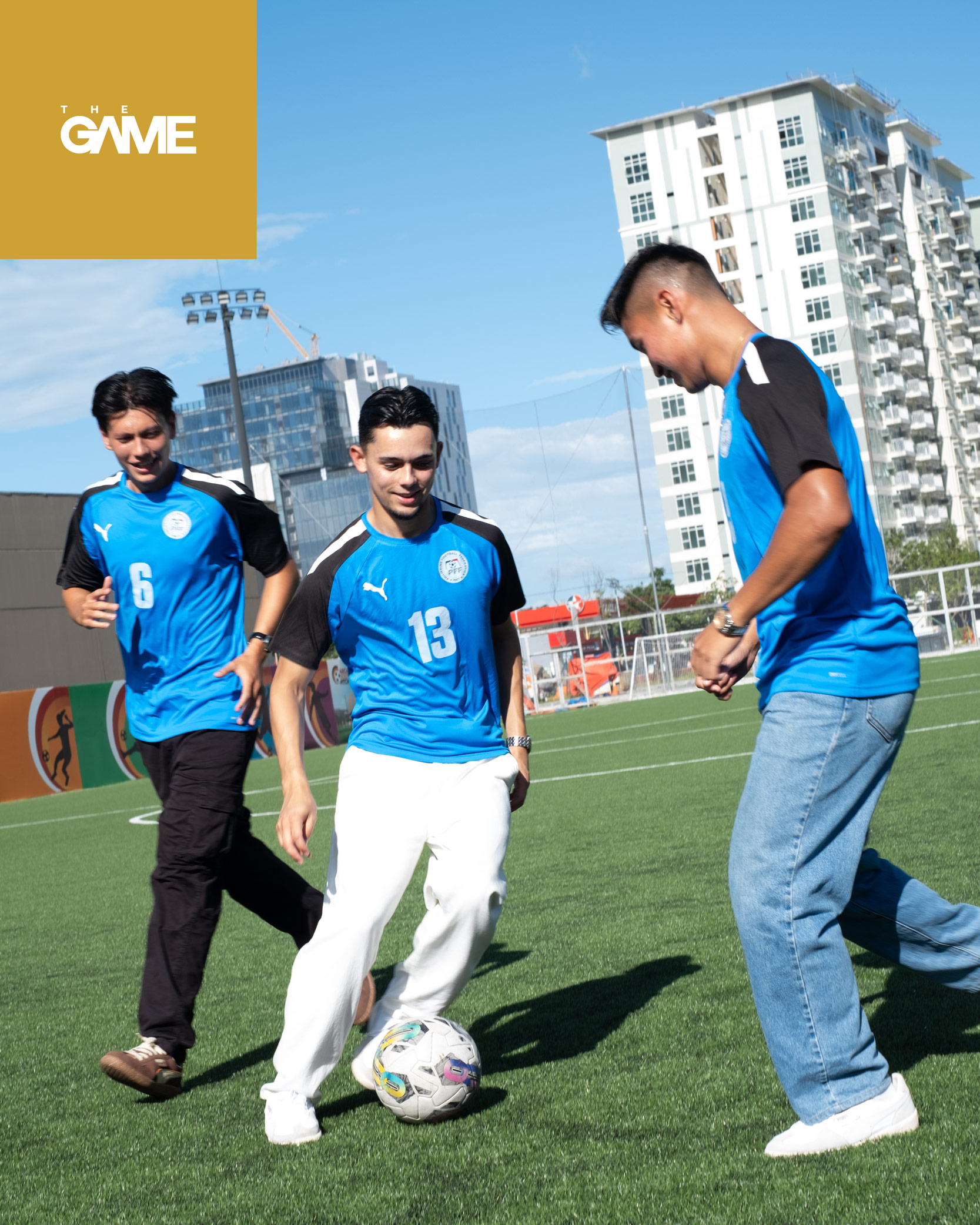 The GAME 2024 December Cover Story: Philippine Men's National Football Team Players Mark Swainston, Alex Monis, Uriel Dalapo 
