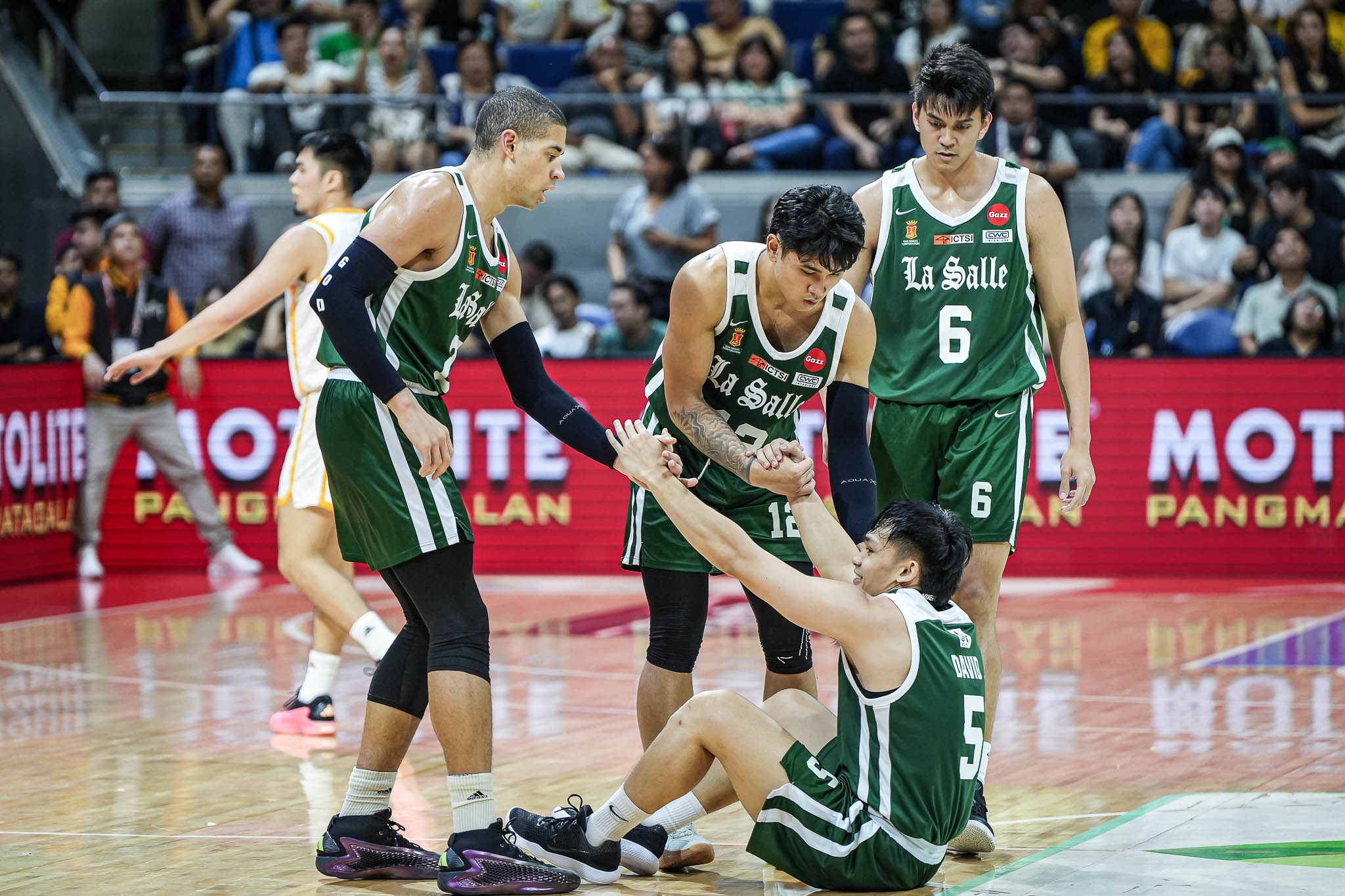 La Salle guard Josh David is an invaluable part of the Green Archers under head coach Topex Robinson. 