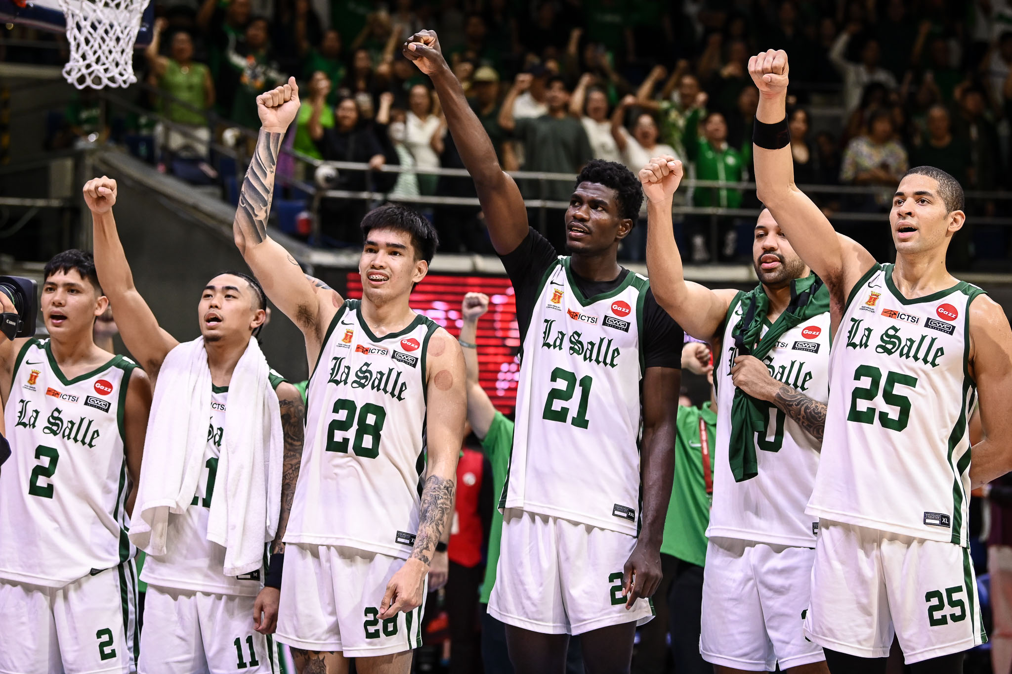 The La Salle Green Archers look to go back-to-back against a familiar foe in the UP Fighting Maroons. 