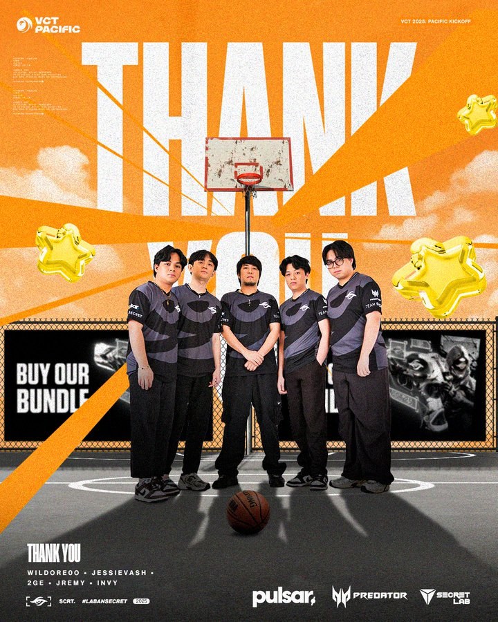 It’s a Rough Season for Team Secret With an Early VCT Pacific Kickoff Exit