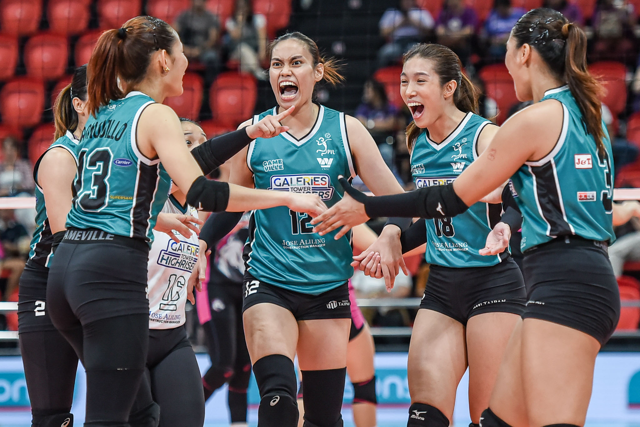 A shot of the Galeries Tower Highrisers