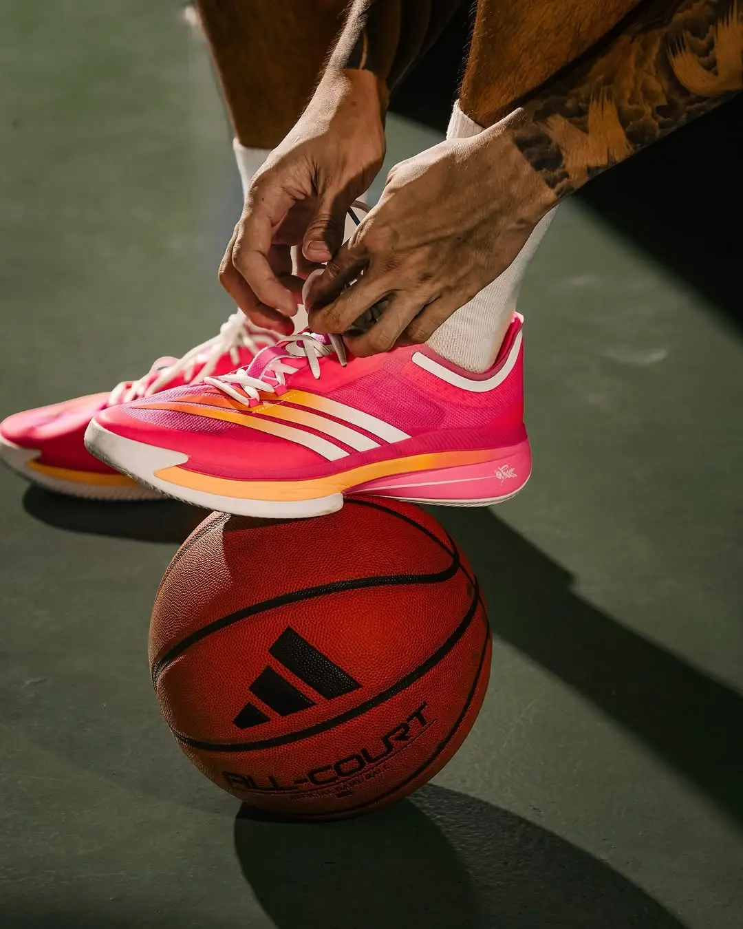 A full view of the Adidas Adizero 3.0 KQ63.