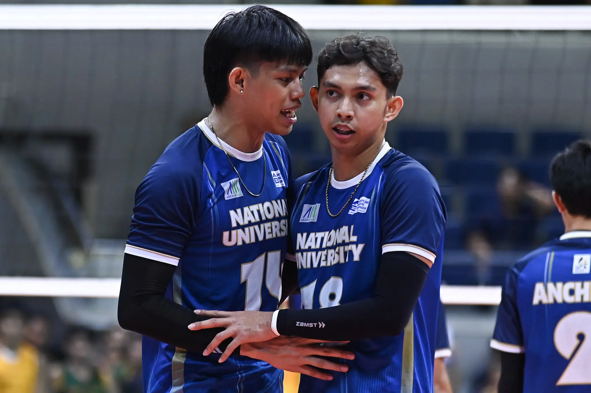 A shot of Leo Aringo and Leo Ordiales